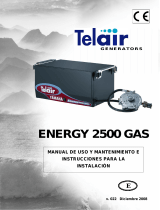 Telair Energy 2500 GAS Manual de usuario