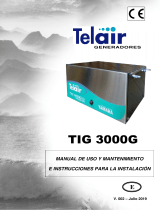 Telair TIG 3000G Manual de usuario