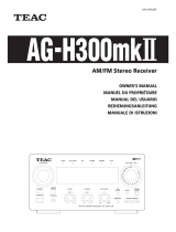 TEAC AG-H300mkII El manual del propietario