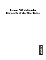 Lenovo (Beijing) 500 MultimediaRemote Controller Manual de usuario