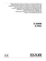 DAB E.SWIM / E.PRO Instrucciones de operación