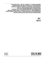 DAB KC-KCV Instrucciones de operación