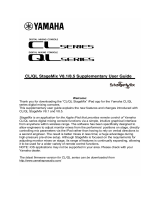 Yamaha CL/QL Series StageMix Digital Mixing Console Guía del usuario