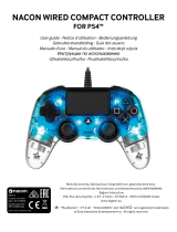 Nacon Official PS4 Wired Controller Manual de usuario