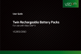 VENOM TWIN RECHARGE BATTERY PACK XB1 Manual de usuario