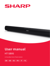 Sharp HT-SB95 Manual de usuario