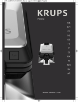 Krups FDD9 El manual del propietario