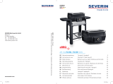 SEVERIN BBQ électrique PG8106 SEVO GS El manual del propietario