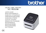 Brother VC-500W USB WIFI El manual del propietario