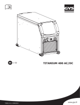 GYS TIG TITANIUM 400 AC/DC TRI El manual del propietario