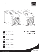 GYS PLASMA CUTTER 85A TRI El manual del propietario