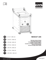 GYS PLASMA CUTTER NEOCUT 105 El manual del propietario