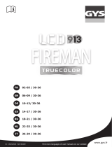 GYS LCD FIREMAN 9-13 TRUE COLOR HELMET El manual del propietario