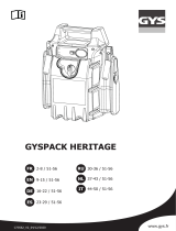GYS GYSPACK HERITAGE - 6/12V El manual del propietario