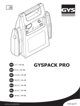 GYS GYSPACK PRO El manual del propietario