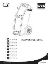 GYS STARTPACK PRO 12.24 XL El manual del propietario