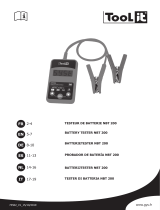 GYS BATTERY TESTER NBT200 El manual del propietario