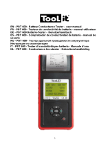 GYS BATTERY TESTER PBT600 - START/STOP El manual del propietario