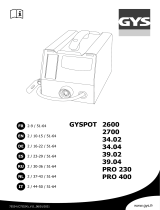 GYS GYSPOT 2600 El manual del propietario