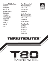 Thrustmaster T80 RW FERRARI 488 GTB Manual de usuario