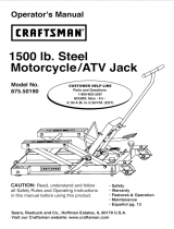 Craftsman 875.5019 Manual de usuario