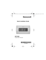 Honeywell RCT8100 Manual de usuario