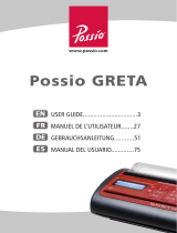 Possio GRETA GSM Fax & Printer Guía del usuario