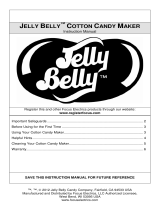 Jelly Belly COTTON CANDY MAKER Manual de usuario