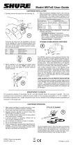 Shure M97XE Manual de usuario