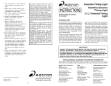 Actron Inductive Timing Light Manual de usuario