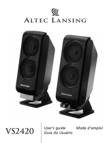 Altec Lansing VS2420 Manual de usuario
