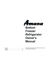 Amana BRF20V1CPER Manual de usuario