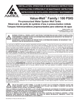 Amtrol VALUE-WELL 100 PSIG Manual de usuario