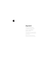 Apple iPod Hi-fi Manual de usuario
