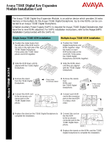 Avaya 7316E Guía de instalación