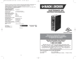 Black & Decker ELECTROMATE 500 Manual de usuario