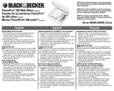 Black & Decker MX95K-MX95C Manual de usuario