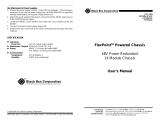 Black Box PSFP20-DC Manual de usuario