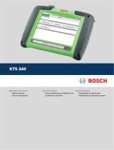 Bosch KTS 340 Manual de usuario