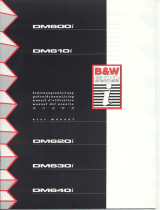 Bowers & Wilkins DM630 Manual de usuario