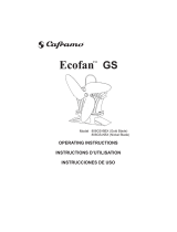 Caframo Ecofan GS Manual de usuario