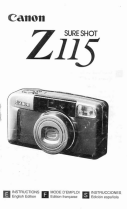Canon Z115 Manual de usuario