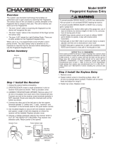 Chamberlain 942FP Manual de usuario