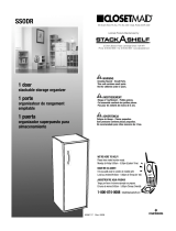 Closet Maid Stackable Storage Organizer SSODR Manual de usuario