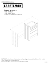 Craftsman 5-Drawer Manual de usuario