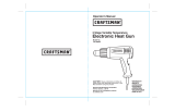 Craftsman Electronic Heat Gun El manual del propietario