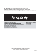 Danby SYFF123C1W Manual de usuario