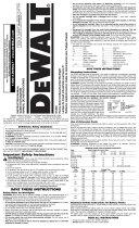 DeWalt DC020 Manual de usuario