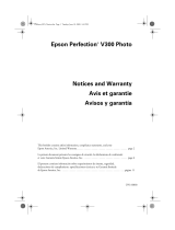 Epson V300 Manual de usuario