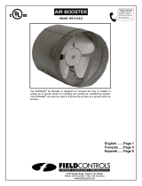 FIELD CONTROLS EVENAIR KS-4 Manual de usuario